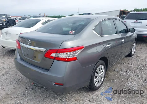 2015 Nissan Sentra S z USA, uszkodzony, nr VIN 3N1AB7AP7FY352190